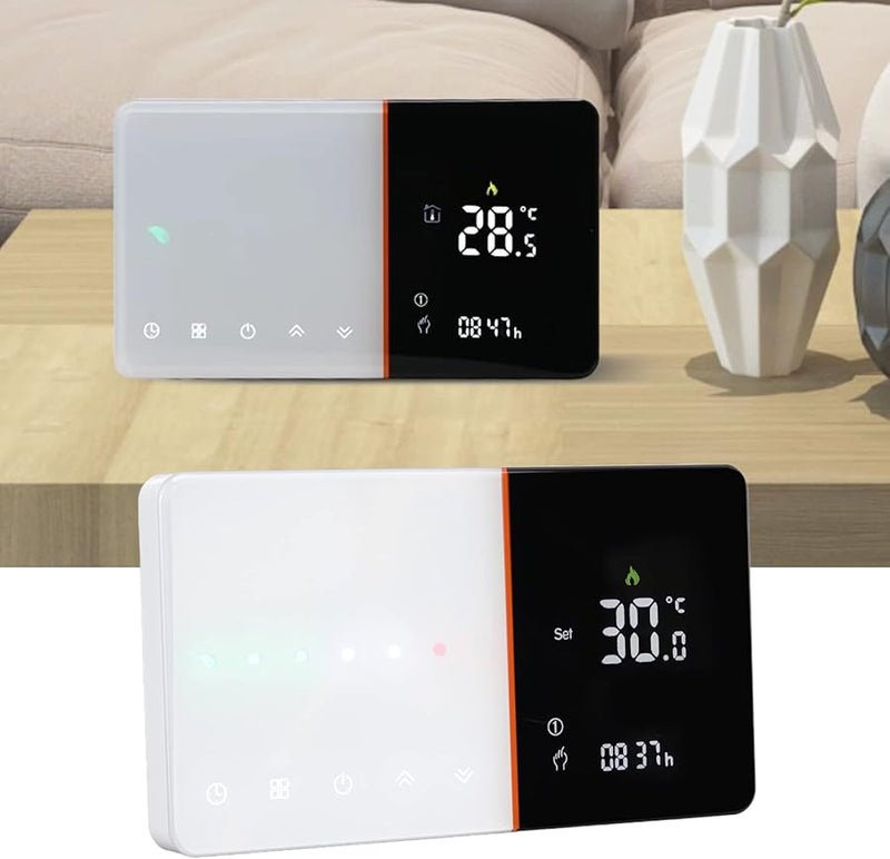 Smart Thermostat For Gas Boiler Programmable With Voice Control And 2 5D Arc Panel - Image 5