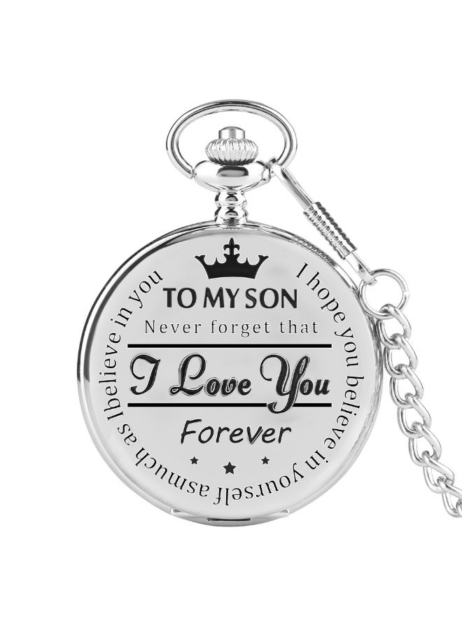 Mark Fairwhale New Retro Flip Pendant Commemorative Watch 
