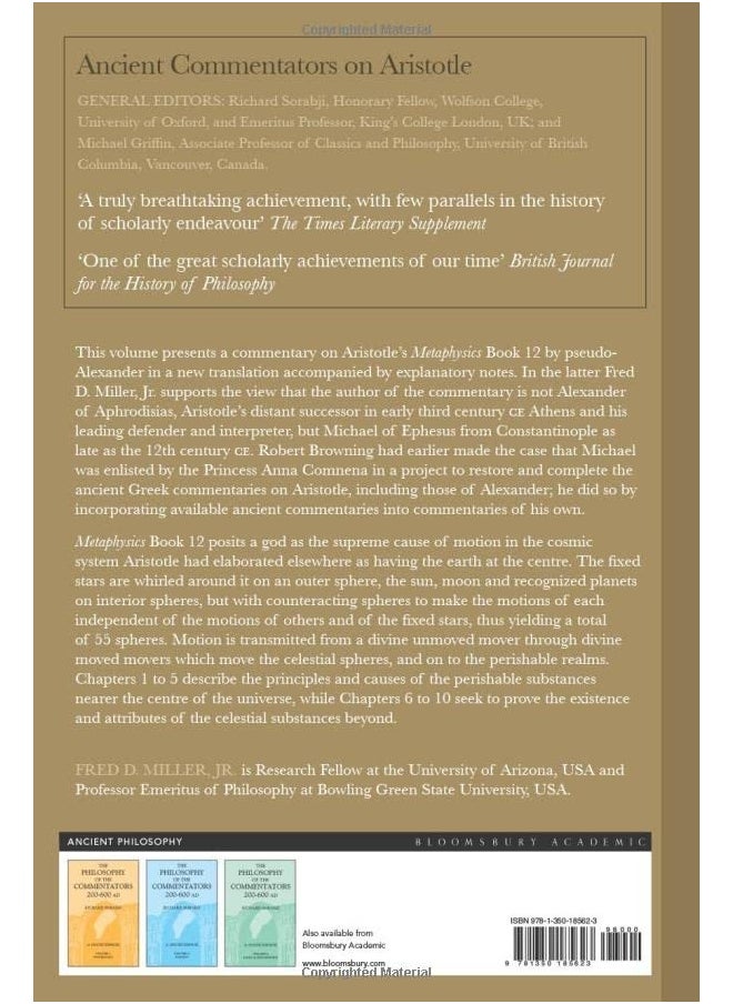 null - Alexander': On Aristotle Metaphysics 12 - Image 1