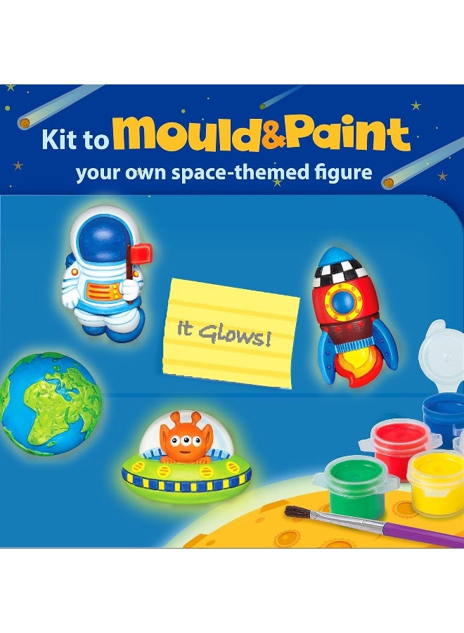 4m Great Gizmos 4 M Glow Space Mould And Paint Craft - Image 5