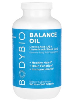 Balance Oil Linoleic Acid (LA) & Linolenic Acid Blend (ALA) 180 Softgels