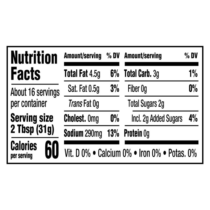 Kraft Zesty Italian Salad Dressing, 16 fl oz Bottle - Image 2