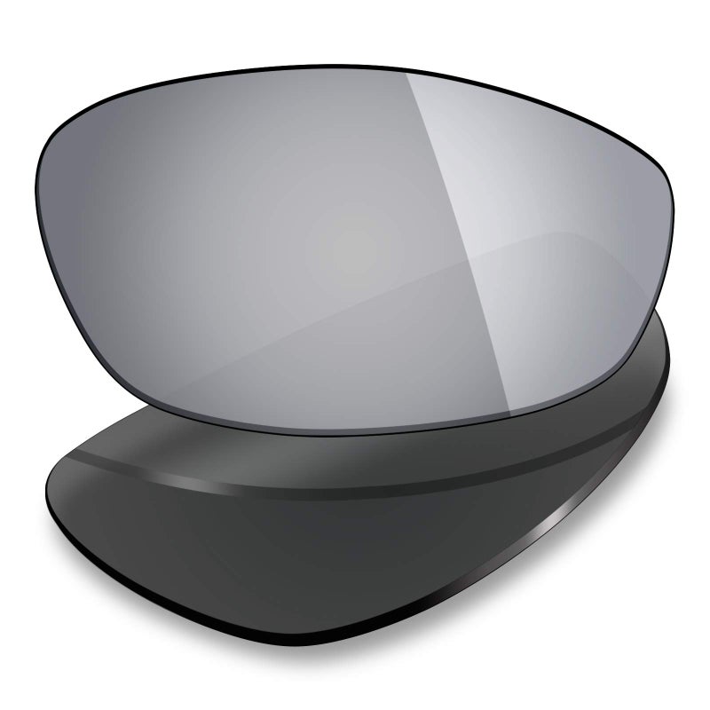 Mryok Polarized Replacement Lenses for Oakley Whisker - Silver Titanium - Image 2
