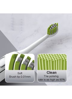 NKX Premium Electric Toothbrush with 2 Brush Heads and Charging Cable  - Image 2
