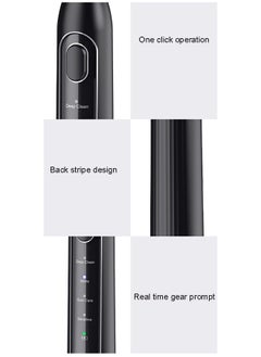NKX Premium Electric Toothbrush with 2 Brush Heads and Charging Cable  - Image 5