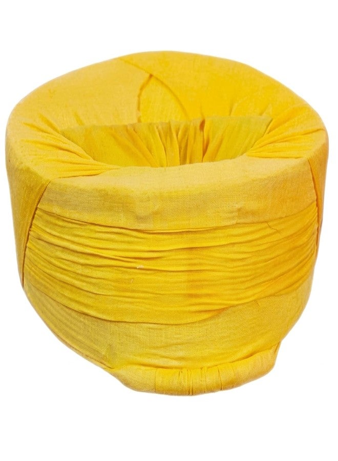 Mithila royal MITHILA PAAG Pink/KOPTI, MITHILANCHAL PAG GULABI/KOPTI (Yellow/KOPTI, 1) - Image 1