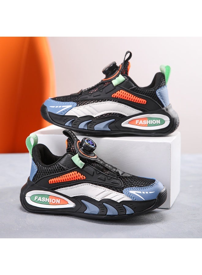 NIBEMINENT Kid Sneakers  Boys Fashion Children Breathable Mesh Comfort Shoe Casual Walking Outdoor Running Shoes - Image 2