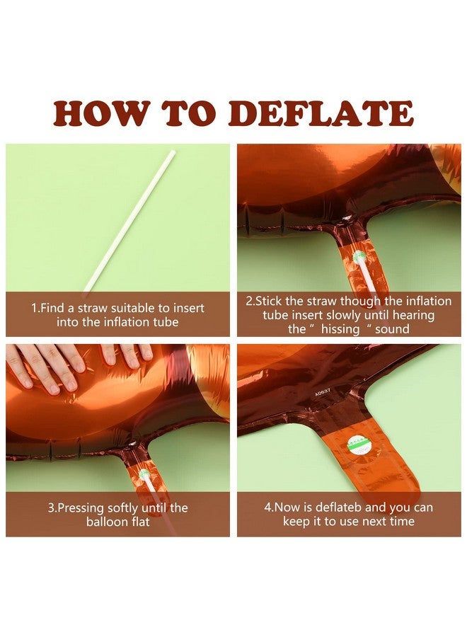 EVERMARKET 4 Pieces 41 Inch Large Horse Balloon Horse-Shaped Balloons Horse Foil Aluminum Balloon Horse Themed Party Balloons Horse Themed Decorations for Birthday Baby Shower Cowboy Party Supplies,White - Image 5