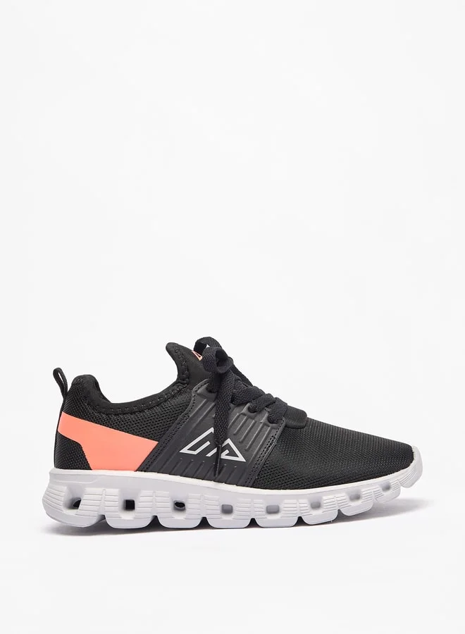 Oaklan by Shoexpress Boy's Logo Detail Sports Shoes with Lace-Up Closure