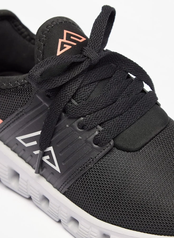 Oaklan by Shoexpress Boy's Logo Detail Sports Shoes with Lace-Up Closure