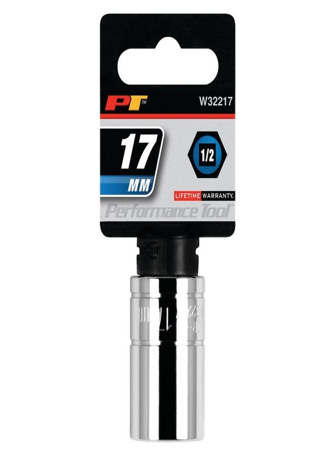 بيرفورمانس تول أداة الأداء W32217 مقبس 6 نقاط بقطر 17 مم، نصف محرك، عبوة واحدة - Image 3