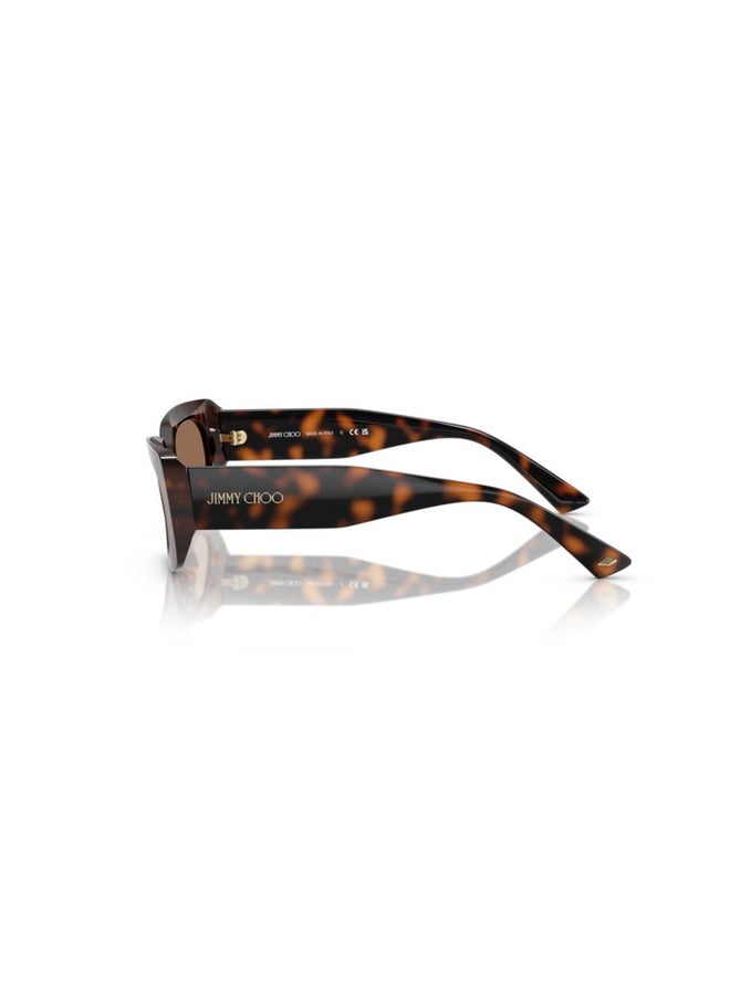 Jimmy Choo Woman PILLOW  SUNGLASSES- JC 5029U - lense size:54mm - HAVANA  - Image 2