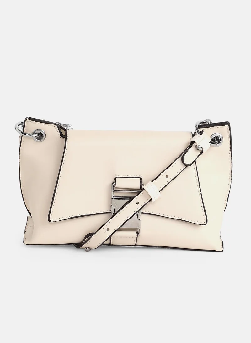 صوص هاوت Women's The Indus-Slouch Hand Bag - Cream White