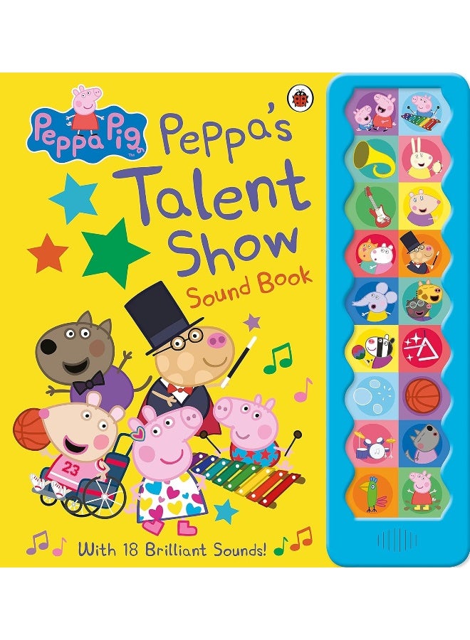 Peppa Pig: Peppa's Talent Show: Noisy Sound Book - Image 1