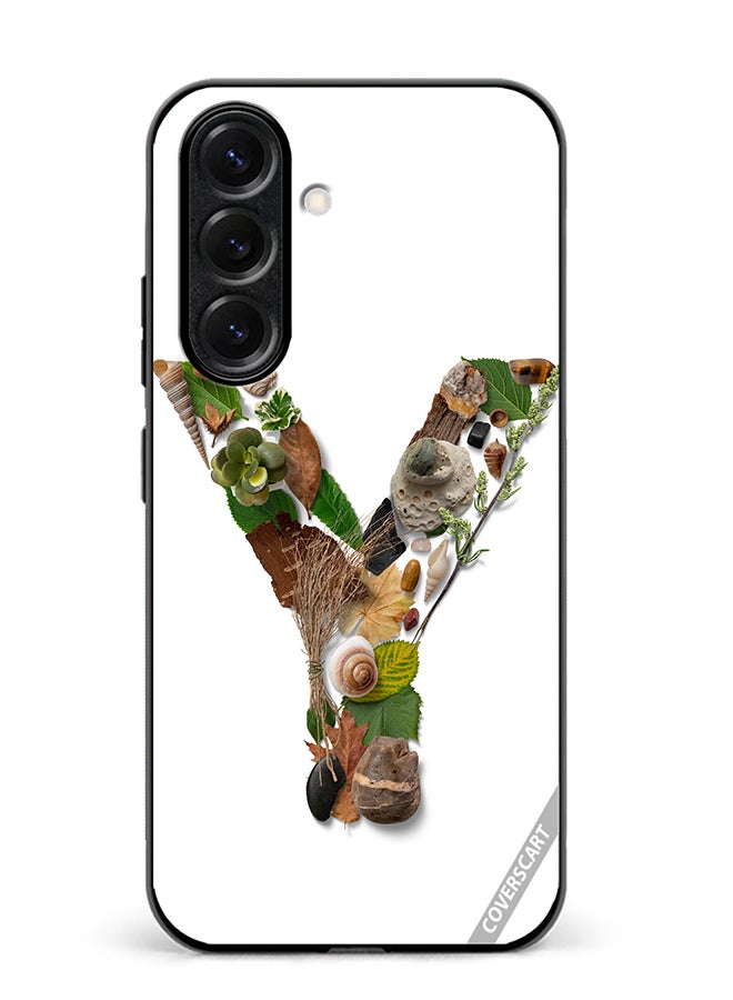 VR CREATIVE Protective Case Cover For Samsung Galaxy A56 Alphabet Y Design Multicolour