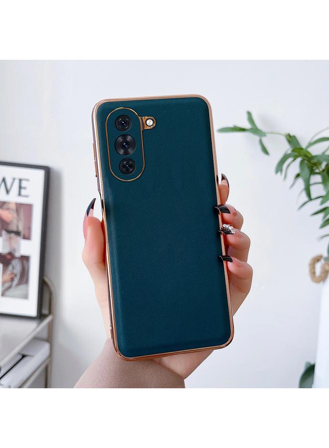 اس-توب جراب لهاتف Huawei Nova 10 من الجلد الطبيعي من سلسلة Xiaoya، جراب هاتف مطلي بالنانو - Image 2