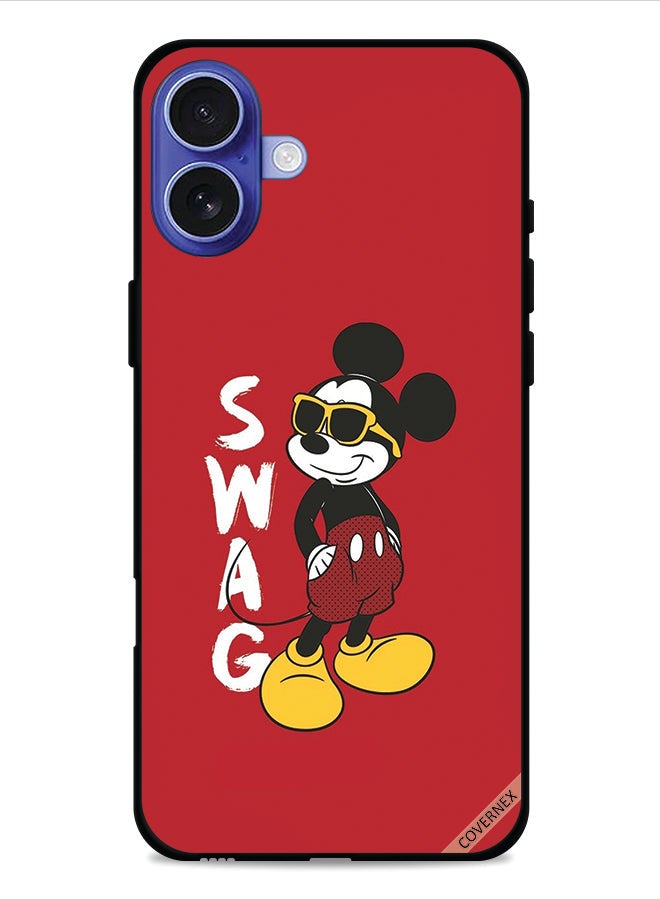 Covernex Apple iPhone 16 Plus Protective Case Cover Swag Mickey Mouse - Image 1