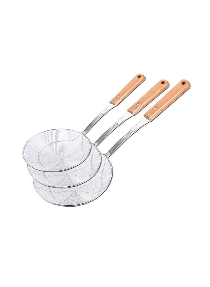 Stainless Steel Wire Strainer Set of 3  - Image 1