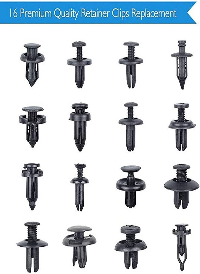 E COMMERCE  BAG 625 Pieces Car Push Retainer Clips & Plastic Fasteners Kit, Sturdy And Durable Nylon Material Universal Fit Kit For All Vehicles  - Image 3