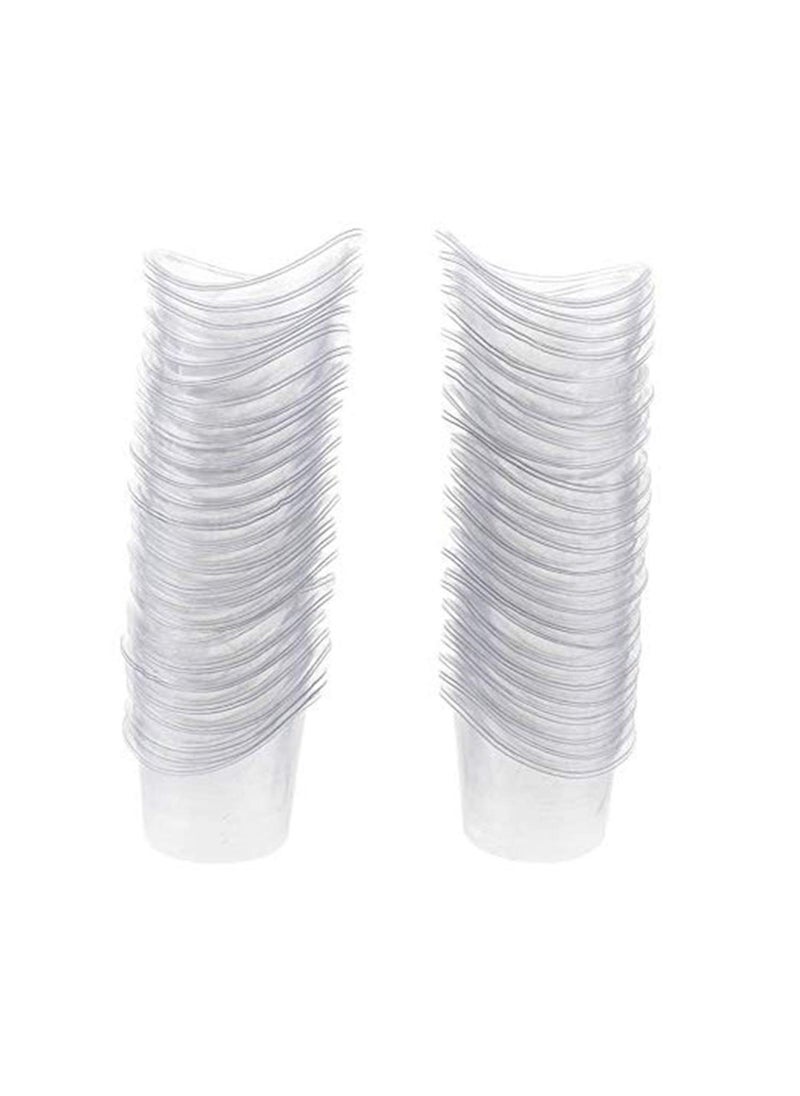 Youu YouU Non Sterile Eye Wash Cups Portable Disposable Measuring Cup 5ml8ml Eye Flush Cleaning Cups Vials for Storage or First Aid Kit Use 50 pcsPlastic 