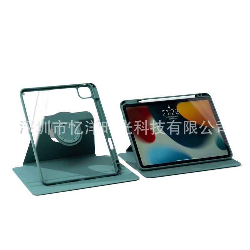 DGG حافظة آيباد دوارة متوافقة مع iPad Pro 11 / iPad 10.2 باللون وردي باللون الوردي - Image 3