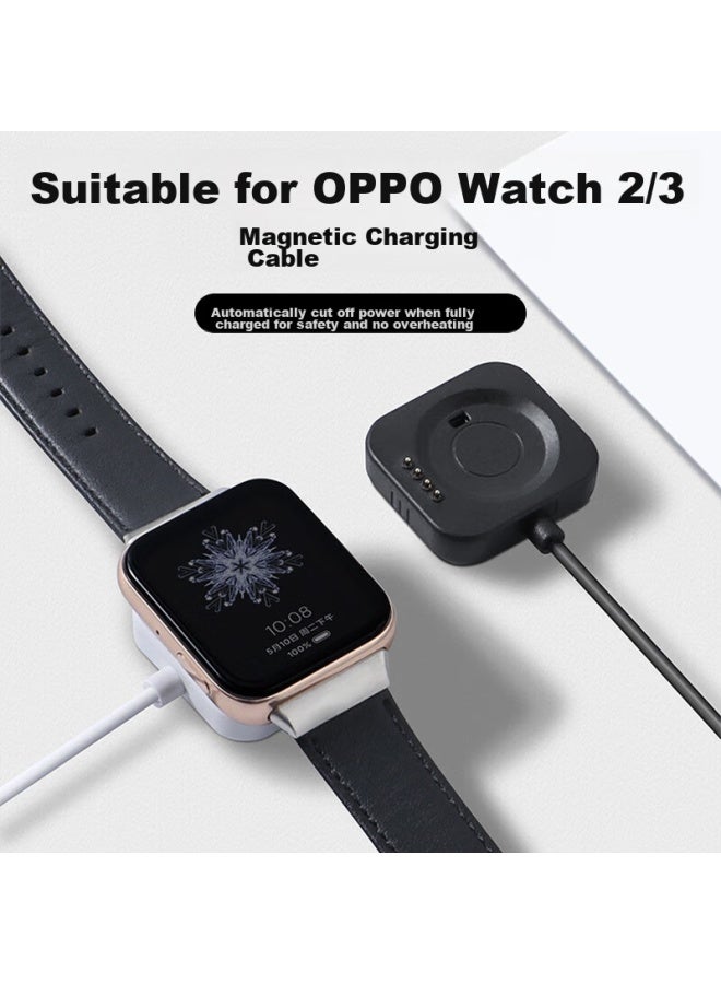 ستيجر Stiger كابل شحن متوافق لساعة Oppo، قاعدة شحن مغناطيسية للساعة 4pro/4/3pro/2/se الذكية، قاعدة شحن لاسلكي سريع - Image 5