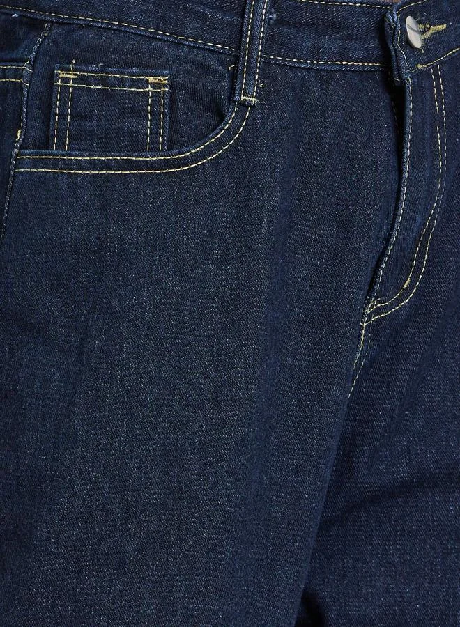 Styli Styli High Rise Wide Leg Jeans