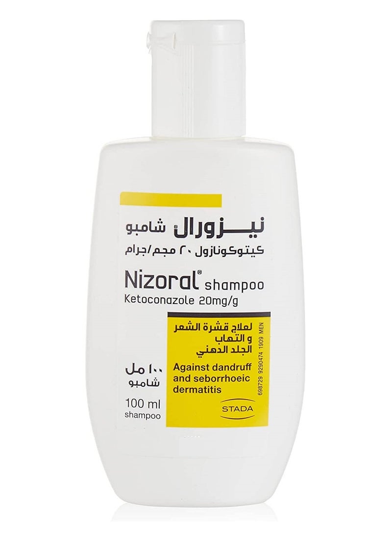 STADA - Nizoral Original Shampoo Anti-Dandruff and Treat Seborrheic Dermatitis 100ml - Image 1