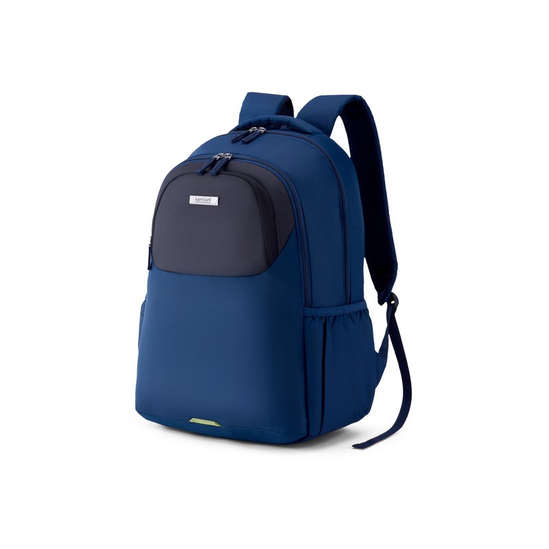 Kamiliant by American Tourister Bigwig Office Laptop Backpack with 15" Inch Laptop Compartment, 33 L Capacity, Ergonomically Designed with Rain Cover for Men And Women - Blue - Image 4