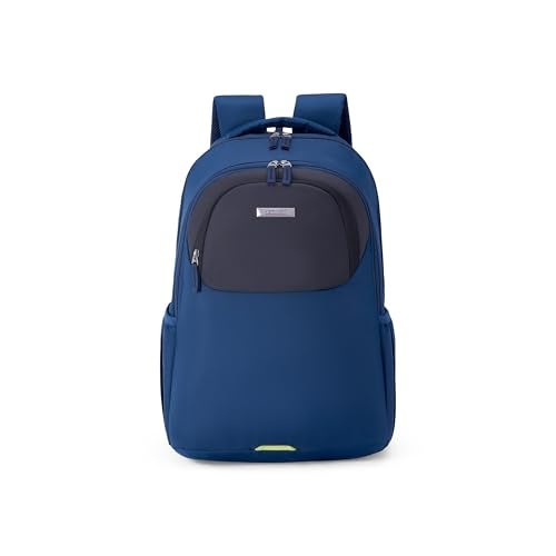 Kamiliant by American Tourister Bigwig Office Laptop Backpack with 15" Inch Laptop Compartment, 33 L Capacity, Ergonomically Designed with Rain Cover for Men And Women - Blue - Image 2