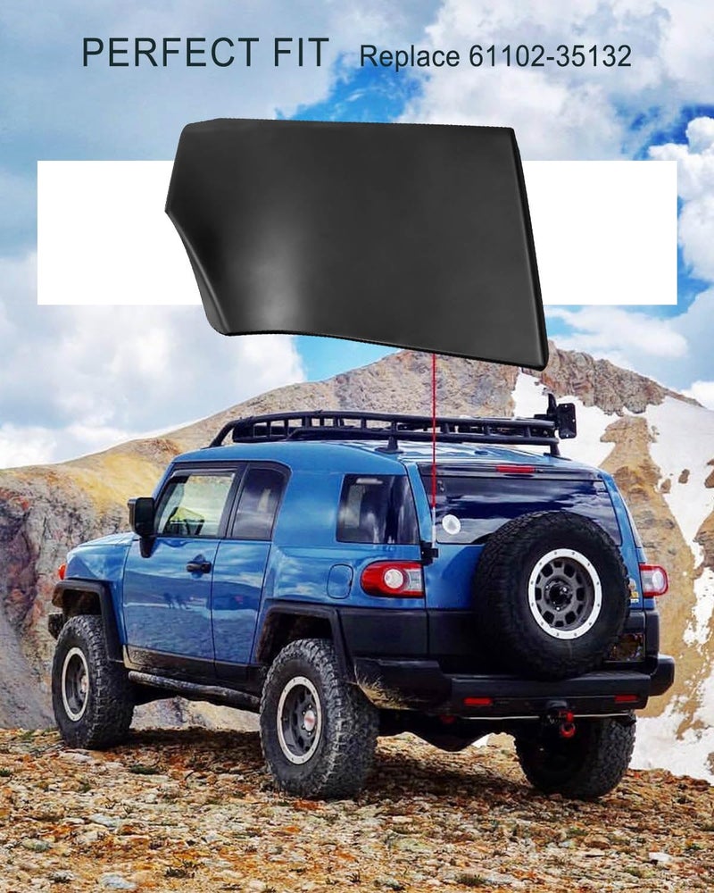 HUQUZN Front Left Drivers Side Hood Side Fender Upper Panel Fit for Toyota FJ Crusier 2007-2010 Replace 61102-35132 - Image 2