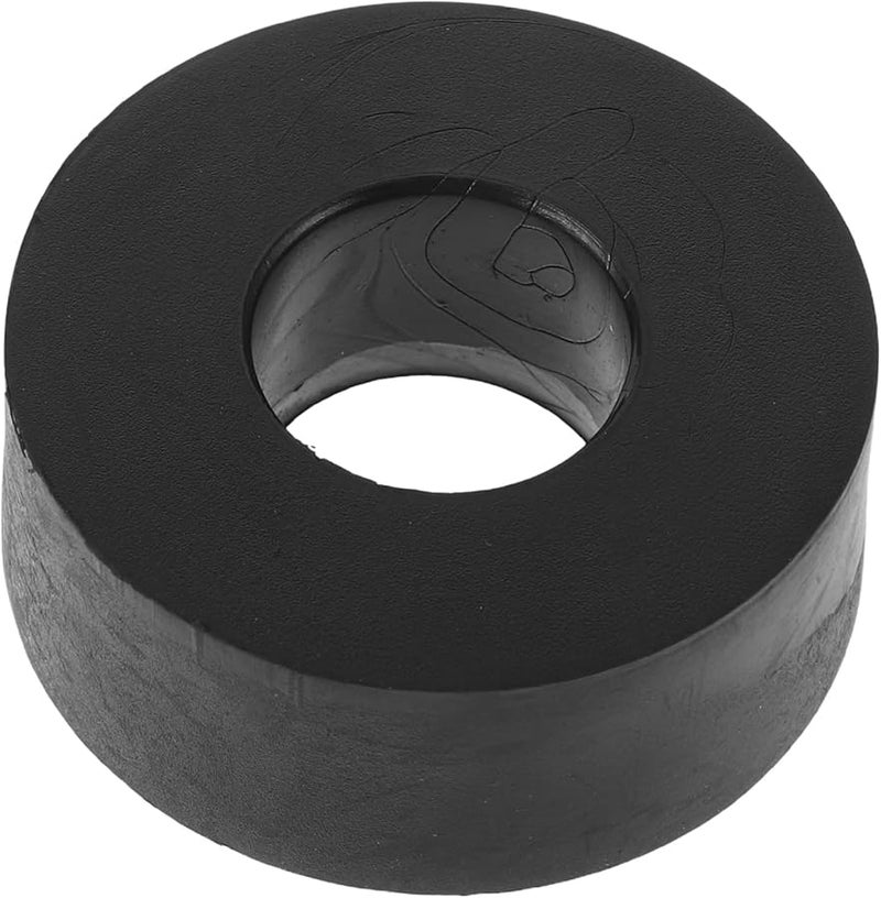 25mm Hole Black Rubber Anti Vibration Pads For Fitness Equipment Noise Reduction Stability Home Gym - Image 1