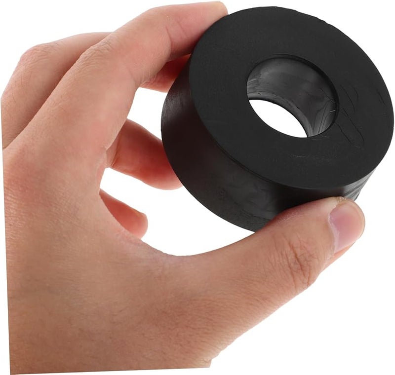 25mm Hole Black Rubber Anti Vibration Pads For Fitness Equipment Noise Reduction Stability Home Gym - Image 4