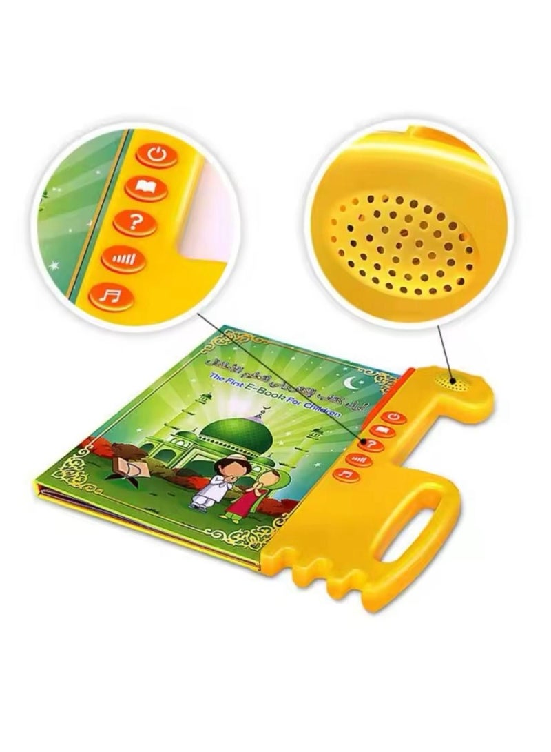 Early Learning Book E-Book,Point Reading Book,Pre-School Bilingual Electronic Sound Book,Children's Educational Toys Drawing Boards  - Image 2