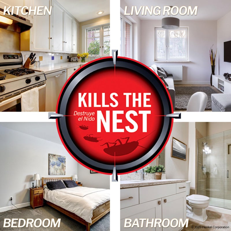 Combat Roach Killing Bait Stations for Small Roaches, Kills Roaches and Eggs, 12 Count - Image 3