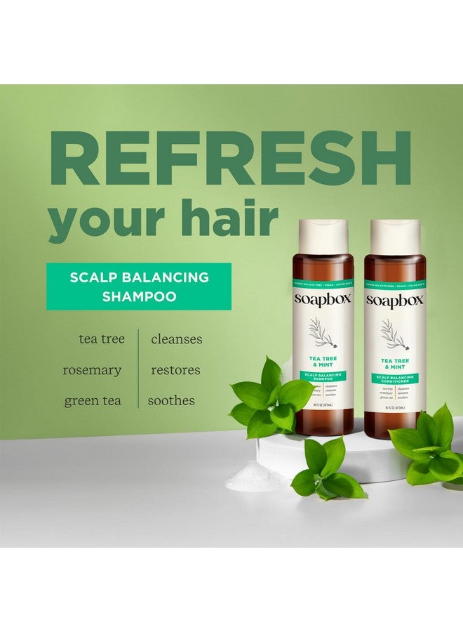 شامبو، شامبو مرطب نباتي وخالٍ من القسوة على الحيوانات، بخلاصة شجرة الشاي وزبدة الشيا، آمن على اللون، خالٍ من البارابين والكبريتات، منظف طبيعي للشعر، 16 أونصة (عبوة من 3 قطع)