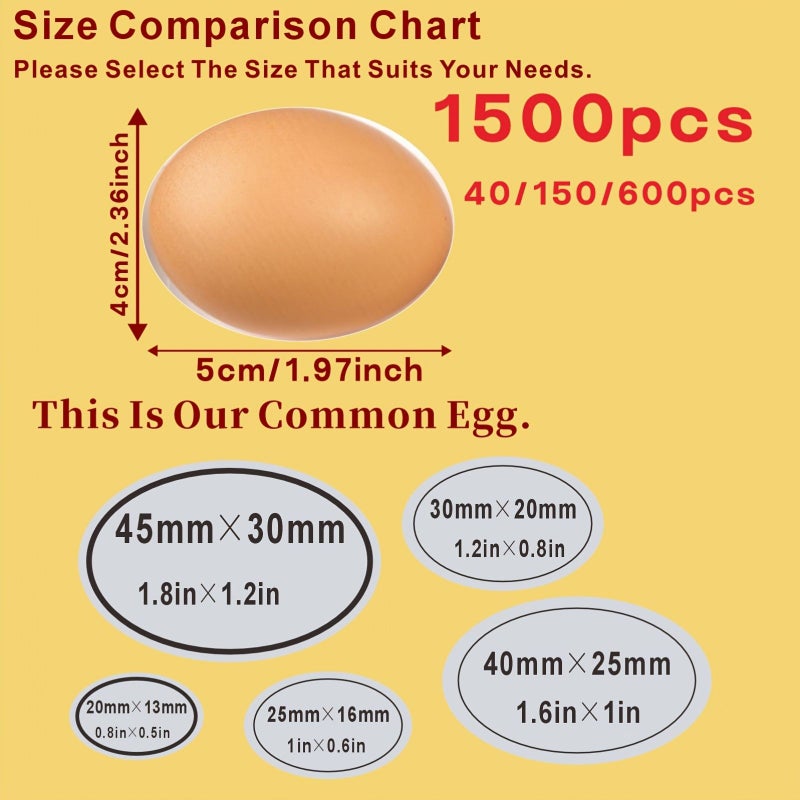 600Pcs 0 98 Inch By 0 63 Inch Oval Silvery Labels Scratch Resistant Custom Multi Size For Bottles Cans Gift Boxes Shops Businesses And Price Tags - Image 2