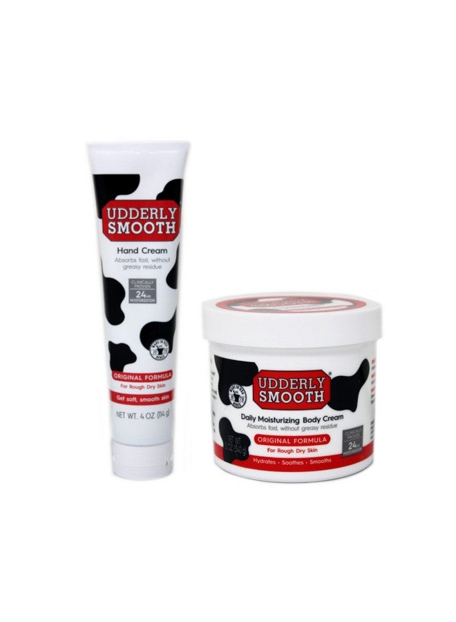 Udderly Smooth Duo Pack Hand & Body Cream 16 Ounce - Image 1