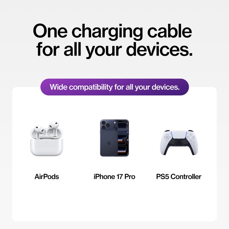 Statik MagStack Pro USB C to USB C Cable, Clutter-Free Magnetic Type C Charger Fast Charging Cord, Magnetic Charging Cable, Compatible with iPhone 16 Pro Max, 15, Galaxy S21, 100W 6FT/2M, 3-Pack - Image 5