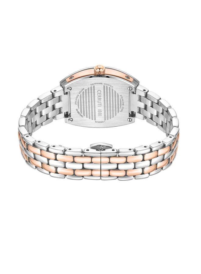 CERRUTI 1881 Calliano 29mm Women's Analog Watch with Two-tone Stainless Steel Bracelet