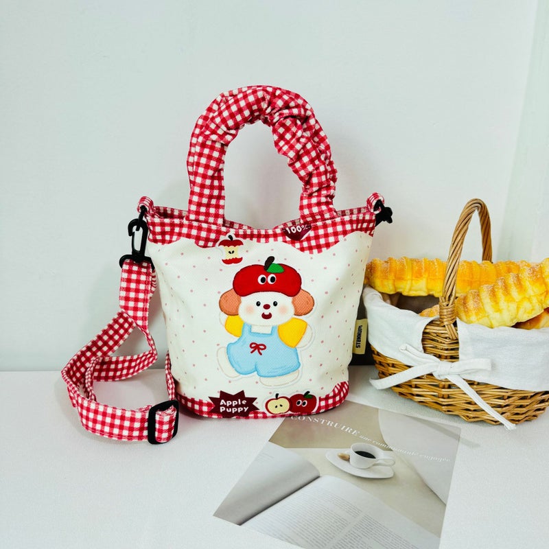 Bucket Bag Women'S Handbag Large Capacity Cute Lunch Box Bag For Work And Going Out Crossbody Bag Mummy Bag Trendy - Image 1