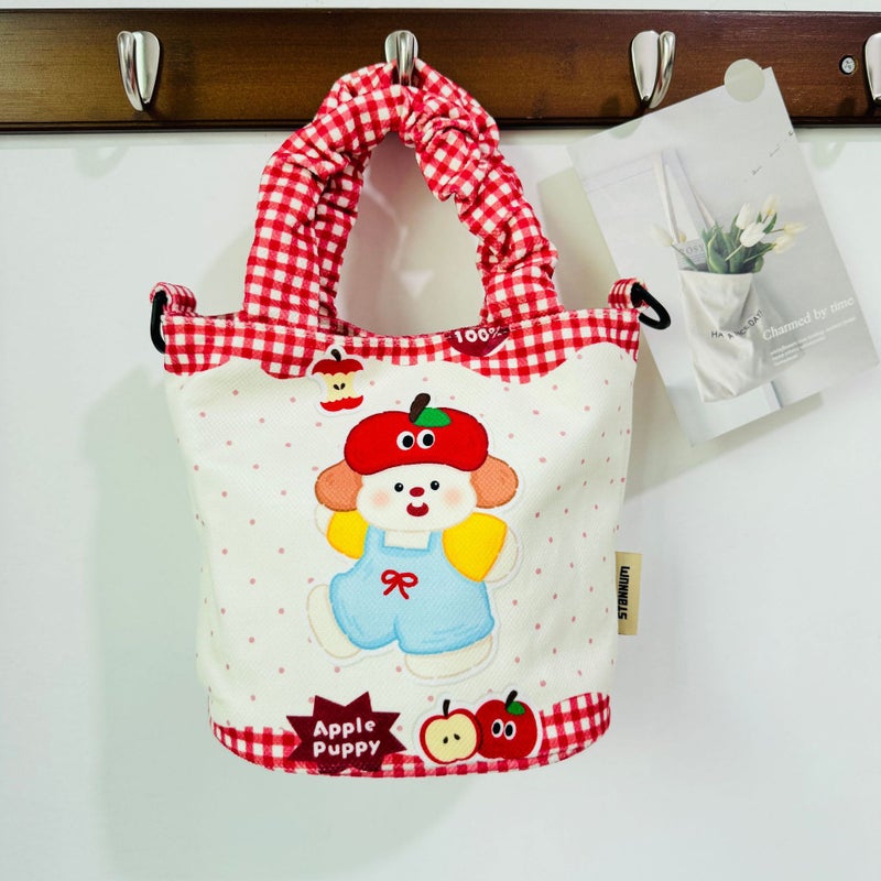 Bucket Bag Women'S Handbag Large Capacity Cute Lunch Box Bag For Work And Going Out Crossbody Bag Mummy Bag Trendy - Image 3