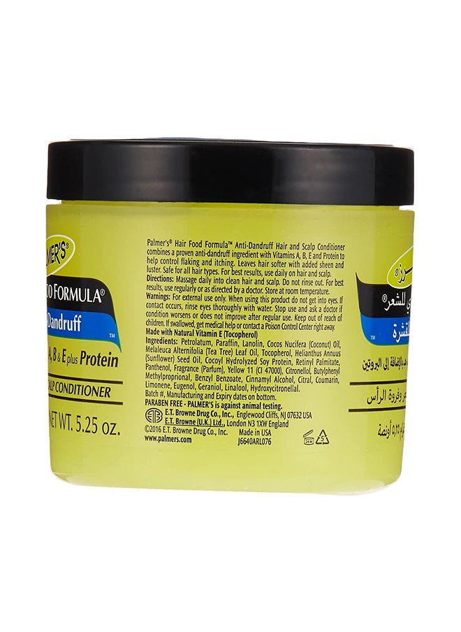 Palmer Hair Food Formula Anti-Dandruff-Hair And Scalp Conditioner-Vitamin A,B And E Plus Protein 150g  - Image 2