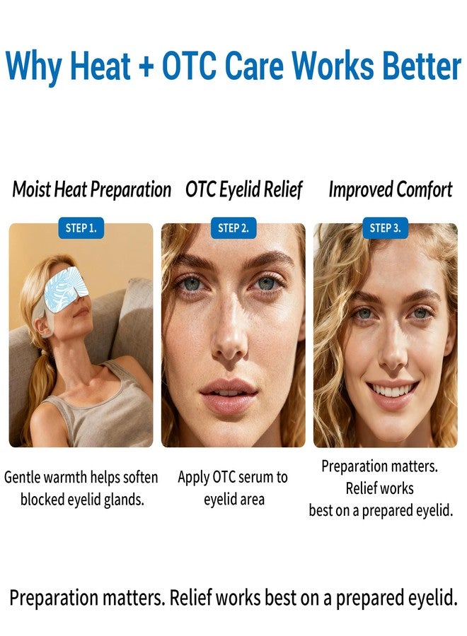 Stye Eye Treatment 2 Kits-Stye Relief Rollerball Serum & 10 Pcs Eye Patches - Image 3