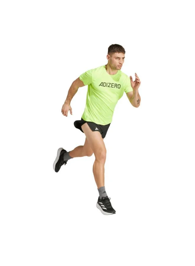Adidas BLACK Adizero Essentials Running Split Shorts for Men | Best Price UAE