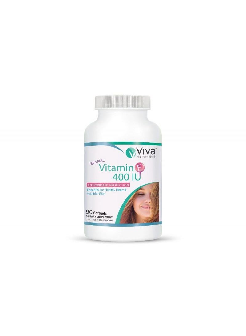 VIVA VITAMIN E 400 IU SOFT GEL 90S