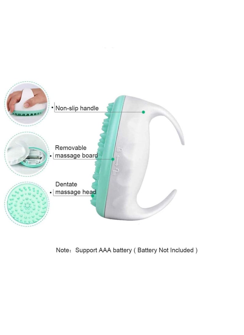 Generic - Cellulite Massager Brush Bathroom Body Massage for Women Arms Legs Shower Brush, Waterproof and Durable, Use For Care on Arms, Abdomen, Legs, Back & Skin Green - Image 1