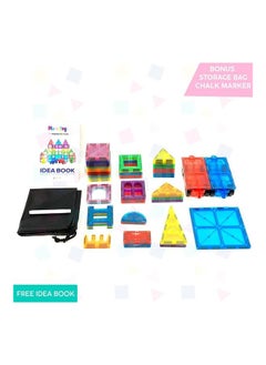 NIBEMINENT 62-Piece Magnetic Tiles Learning Educational Toy 32x25x8cm  - Image 5