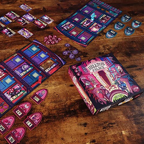 IELLO Hellton Palace Highly Humoristic Theme of Underworld Competing Hotels Strategic 2 Player Game 45 Min Ages 10 - Image 5
