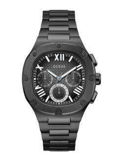 GUESS Headline Men’s Analog Quartz Black Stainless Steel Watch GW0572G3 - 42mm - Black  - Image 1